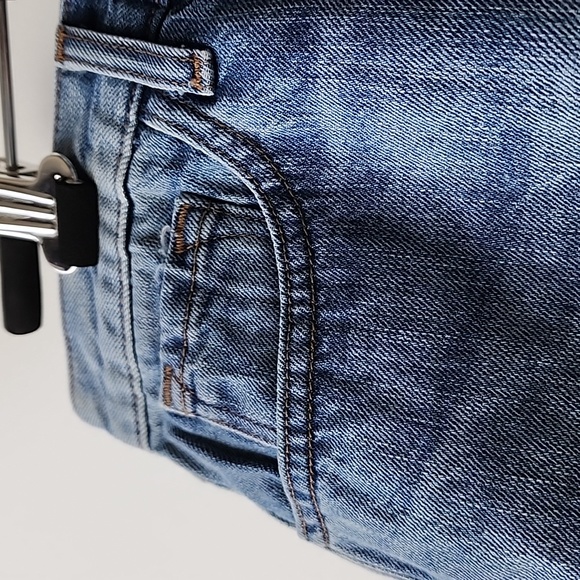 J Brand Bonny Mini Distressed Denim Skirt - Picture 4 of 10